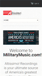 Mobile Screenshot of militarymusic.com